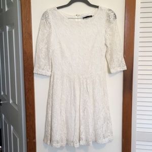 Ellison White Lace Dress